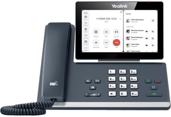 Yealink MP58 -WH Teams IP Phone - Corded/sem fio - com fio - Bluetooth - Desktop - Classic Gray