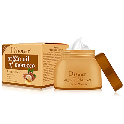 Disaar Beauty Face Creme Óleo de Argan do Marrocos Reparação Hidratante Reduzir Reduzes Cuidados