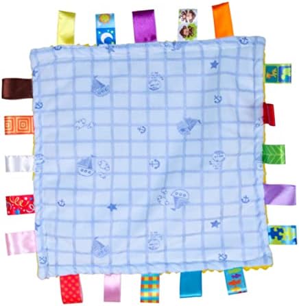 Toyvian Infant Hoxerty Blanket Baby Applease Towel Comfort Blanket Baby Security Blanket Blue Reconborn Rabbit