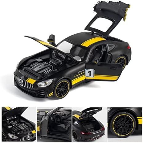 Modelo de carro em escala para Benz GTR AMG SuperCar Diecast Alloy Model Car Care Miniature