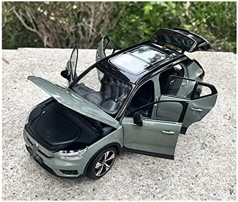 Modelo de carro em escala para Volvo XC40 2022 SUV Diecast Metal Car Model Gifts 1/18 Proporção