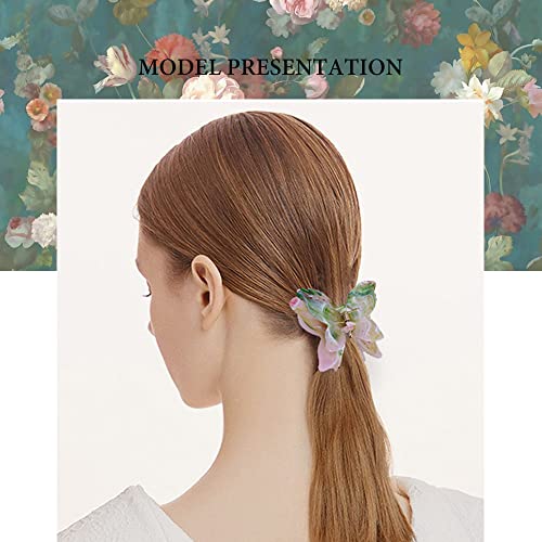 Clipes de borboleta fuyunohi para cabelos, cabelos de borboleta pequenos clipes de maxilar clipes acetato garras
