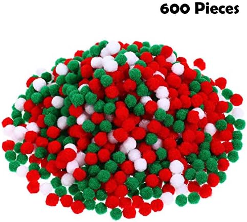 600 peças pom pom pom poms foffy pom bolas mini pompoms artesanais para decorações de festa de bricolage de
