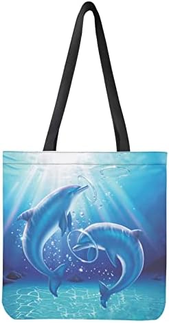 XpyiQun Canvas Bag de sacolas reutilizáveis ​​para mulheres para mulheres