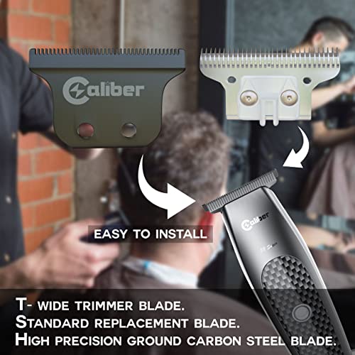 Lâmina de substituição do Caliber Pro para .38 Trimmer - TRIMER sem fio Lâmina de revestimento de carbono de