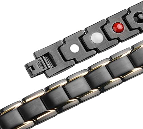 Xinghaikuajing Bracelets masculinos 10155Goldroomblack