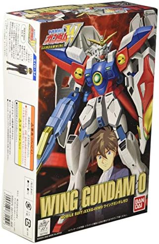 Bandai Hobby WF-09 Wing Gundam 0 1/144 Figura de ação da série W