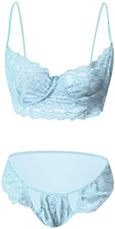 Wybaxz Bridal Garter Conjunto de renda Sexy Fashion Lace Lingerie Roupa Destata Sleepwear Anel Anel de pijamas