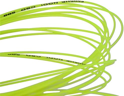 Demeras Racquet String linha de alta tensão de nylon string tênis string 10m 6colors