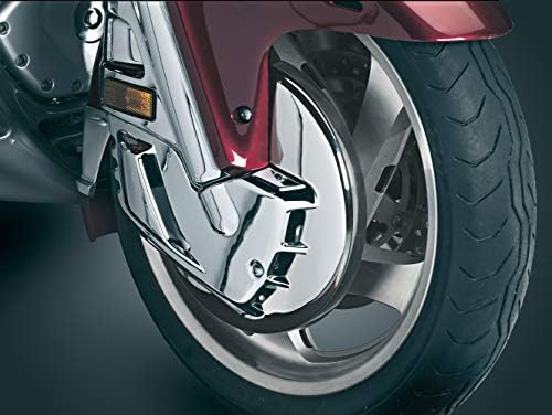 Kuryakyn 7450 Acessório de acento da motocicleta: tampas do rotor frontal para Honda Gold Wing