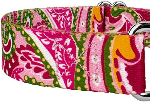 Country Brook Petz - Pink Paisley Martingale Dog Collection - Coleção Paisley com 6 designs elegantes