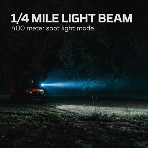 NEBO MASTER SERVEL SL25 1/4 Milha Spotlight Better, 500 lúmen LED LED LUZ, lanterna recarregável USB super