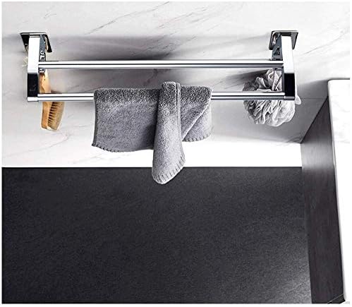 Rack de toalha simples genérico, toalha de toalha Rail de toalha de toalha única barra de toalhas