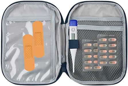 Bolsa de primeiros socorros vazios de beleza, mini bolsa médica portátil para camping de camping ao ar livre