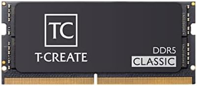 TeamGroup T-Create Classic DDR5 SODIMM 16GB 5200MHz CL42 MEMÓRIA DE MEMÓRIA DE LAPTOP RAM-CTCCD516G5200HC42-S01