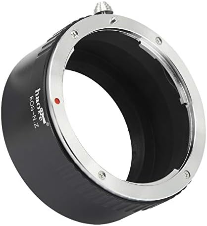 Adaptador de montagem manual de Haoge para Canon Eos EFS EFS Lente EF-S para Nikon Z Mount Mirrorless Camera