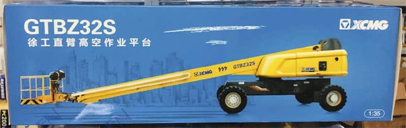 FLOZ para XCMG GTBZ32S Plataforma de trabalho aéreo reto de braço 1/35 Modelo pré-construído do caminhão