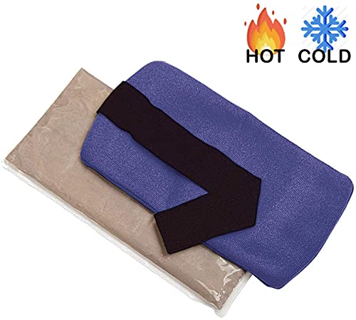 Pacote quente reutilizável Thermipaq e pacote de gelo frio para lesões - costas, pescoço, ombros, cotovelos,