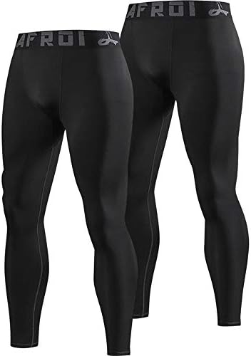 Lafroi Men's Quick Dry Cool Compression Fit Tights Leggings WALABLABLE-EYSK08