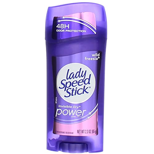 Lady Speed ​​Stick Antipersppirant desodorante, invisível seco, frésia selvagem 2,30 oz