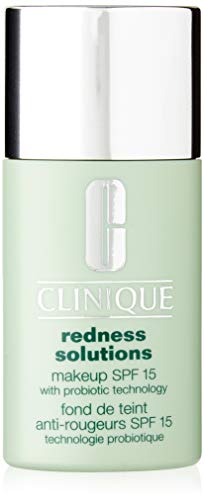 Clinique Redness Solutions SPF 15 Maquiagem calmante para mulheres, Fair, 1 onça
