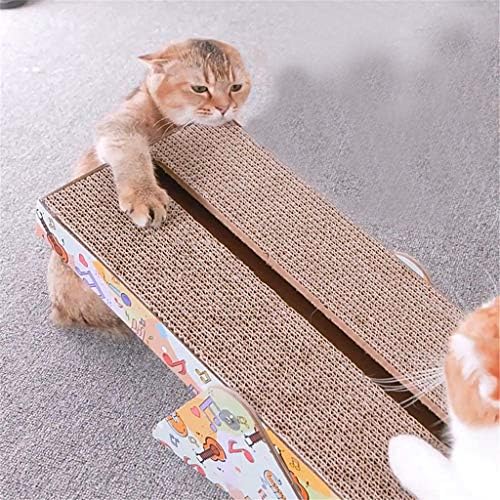 TDDGG CATS Kitten Scratch Board brinquedo interessante para gatos corrugados blocos de papel