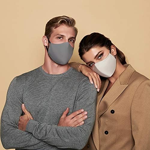 Máscara reutilizável para nano de membrana masculina - Máscara facial de 3 camadas - Made in Europe - Black