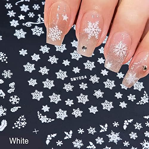 DONEAE AGESSÃO DE NEW AGT DONEAE Snowflake Snowflake UNIF para unhas design de arte suprimento de unhas de