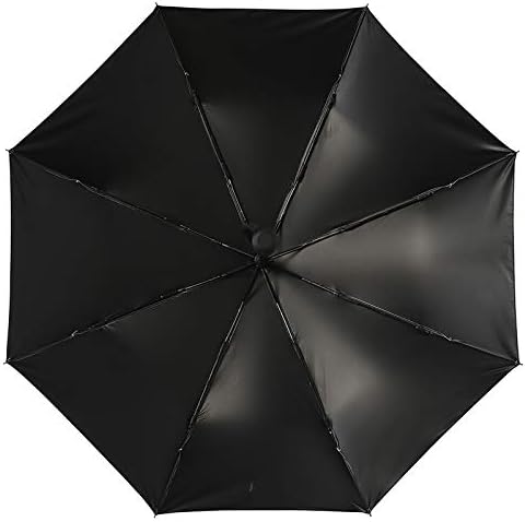 Sunset Wolf Travel Umbrella Softrof 3 Folds Automotor Aberto Fechar um guarda -chuva dobrável para homens Mulheres