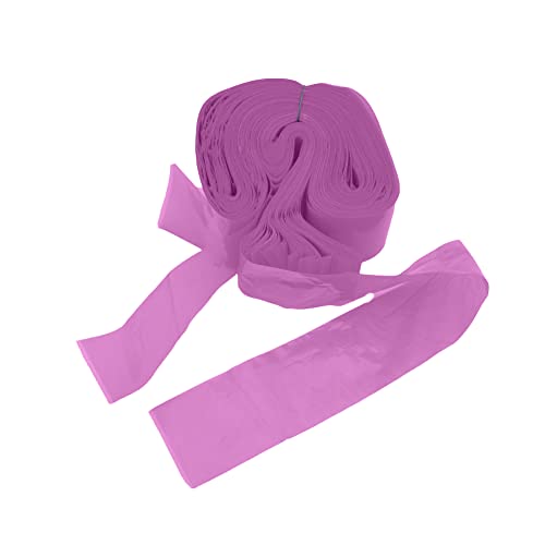 Mangas de cordão de clipe de 100pcs, caixa rosa caixa de higiene plástica de higiene tampas de cabo de