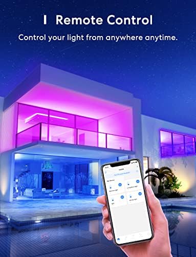 Lâmpada Smart Smart, Smart WiFi LED Bulbs funciona com Alexa, Google Home, Dimmable E26 Multicolor 2700K-6500K