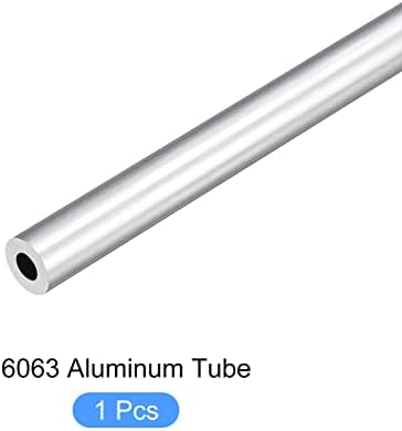 Metallixity 6063 Tubo de alumínio, tubulação redonda de alumínio - Para móveis para casa, máquinas, artesanato