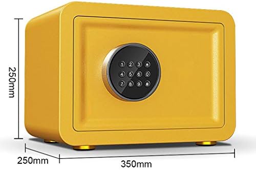 Llryn Safe and Lock Caixa, caixa de segurança eletrônica digital, liga de aço segura, recursos com placa de aço