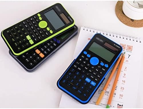 Calculadora de depila calculadora científica de engenharia 252 funções 2 linha de linha LCD Multifuncional calculadoras