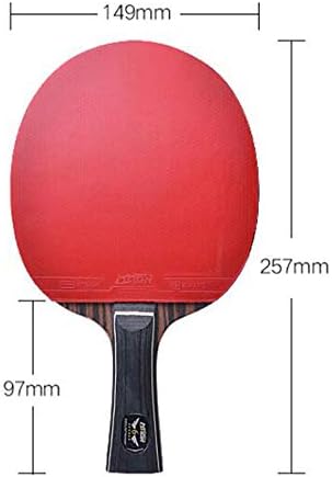 Conjunto de remos para ping ping sshhi, 5 estrelas, paddle de tênis portabletable com excelente desempenho