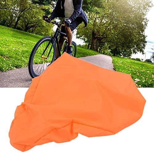 Capa de assento de bicicleta Damohony Cappa de sela de bicicleta ampla confortável à prova de chuva à prova