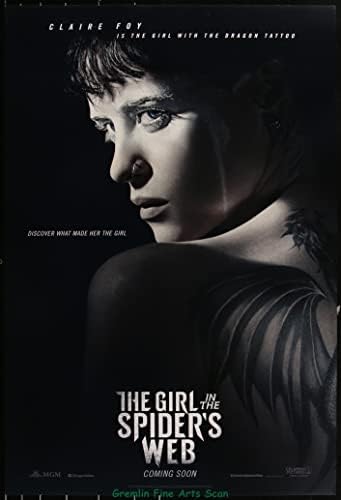 The Girl in the Spider's Web - One Sheet Advance Movie Poster 2018