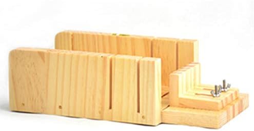 Famkit Caixa de corte de sabão de madeira multifuncional Famkit Caixa de molde de pão de sabão para sabonetes