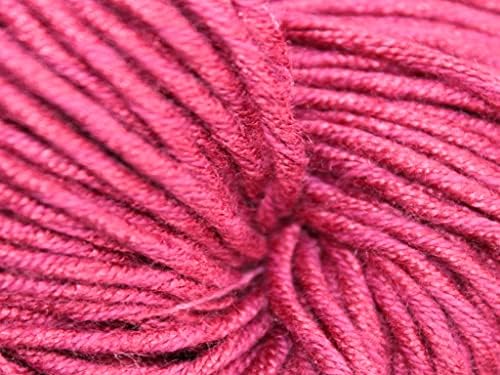 O carrinho de design cor de rosa quente cor sólida cor de algodão senário 6 ritmo de bordado de bordado fios