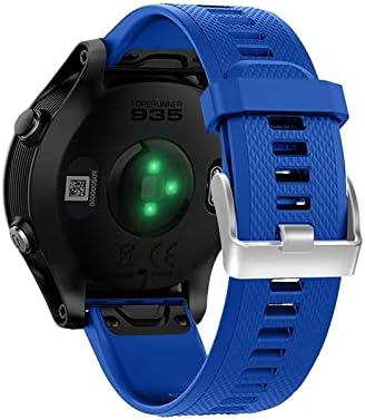 MOPZ Substituição Silicone Watch Strap Band para Garmin Forerunner 935 GPS Relógio rápido Bandas de vigia de