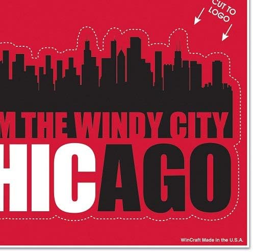 Destino de Wincraft Illinois Chicago City/Illinois Chicago MultiUs Use Decal