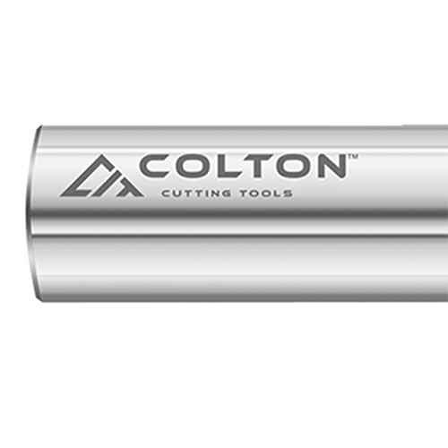 Ferramentas de corte de Colton 61211 | Mill de extremidade de carboneto 4 quadrado final extra longo CCT-1 revestido