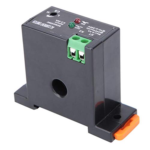 Interruptor de corrente em miniatura eboxer, 0,2 a 30A interruptor de detecção de corrente CA ajustável