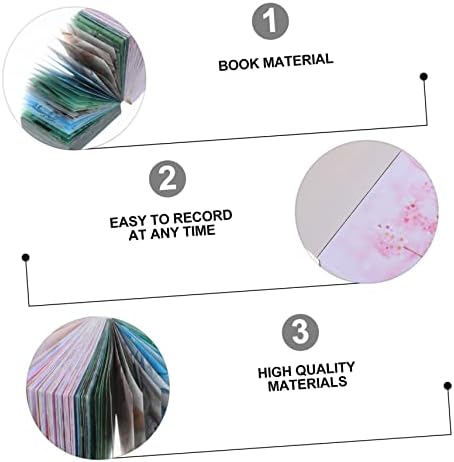 DIDISEAON 800 Folhas de adesivo Livro de etiquetas coloridas Tape de skate Tape de skate envelopes coloridos