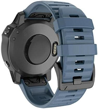 TIOYW 26 20 22mm Silicone Retwan Watch Band Strap para Garmin Fenix ​​7x 6x Watch EasyFit Strap Strap