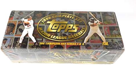 1996 Topps Baseball Factory Seled Complete Conjunto 440 Cartões