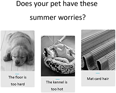Tapete de resfriamento de animais de estimação, auto-resfriamento não tóxico Gel Pads Pet Self Cooling Pad, Cool