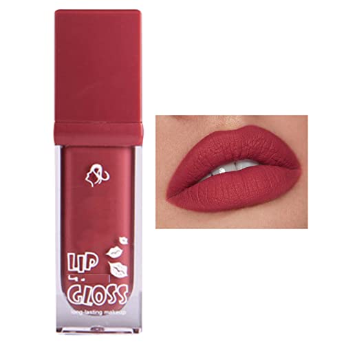 Amantes no drama coreano Velvet Lip Glaze Non Stick Cup During Lip Glaze Film Makeup não desbota Lipstick2ml
