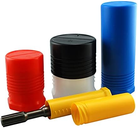 Telescópicos redondos-tubo de embalagem telescópico redondo de 1-1/4 -comprimento: 3-1/8-4-3/4 +cabide transparente