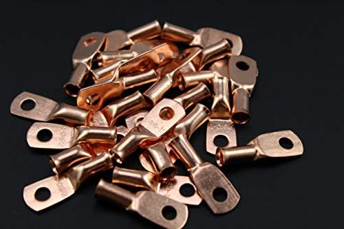 8 copper de calibre 10 anel 50 PK Conector de terminado de crimp